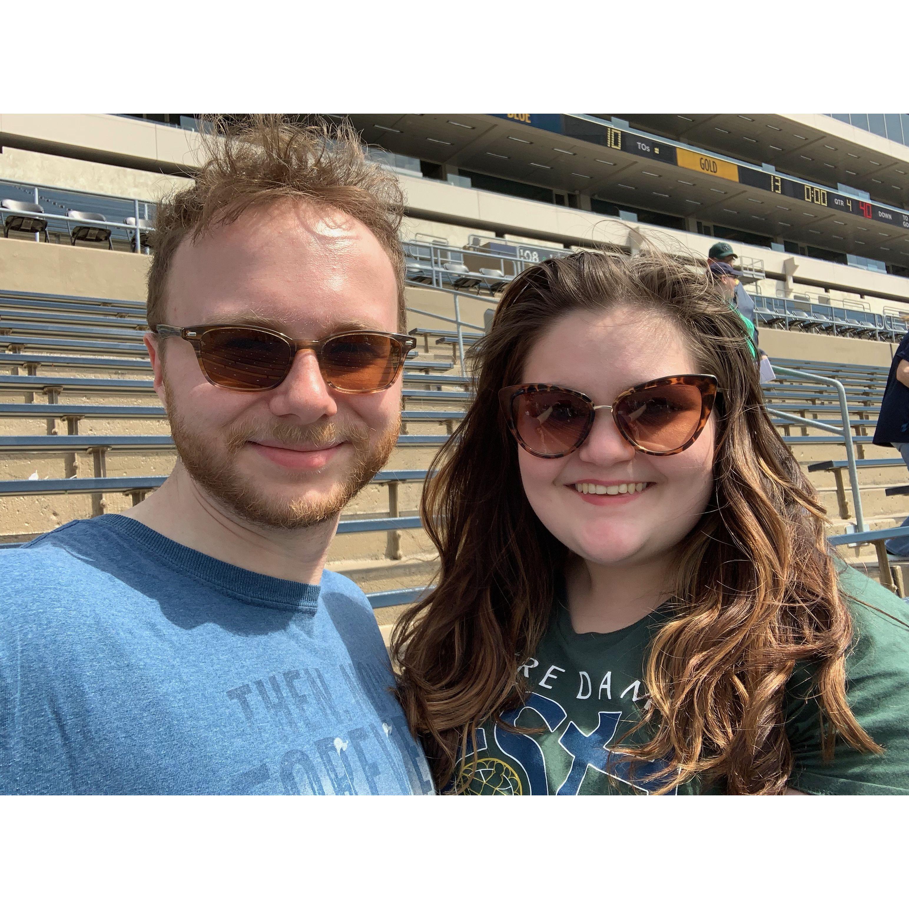 First "Go Irish" in South Bend: April 2022