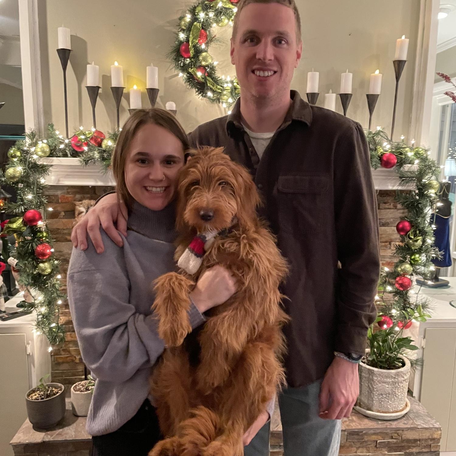 Our first Christmas with Nellie 2021