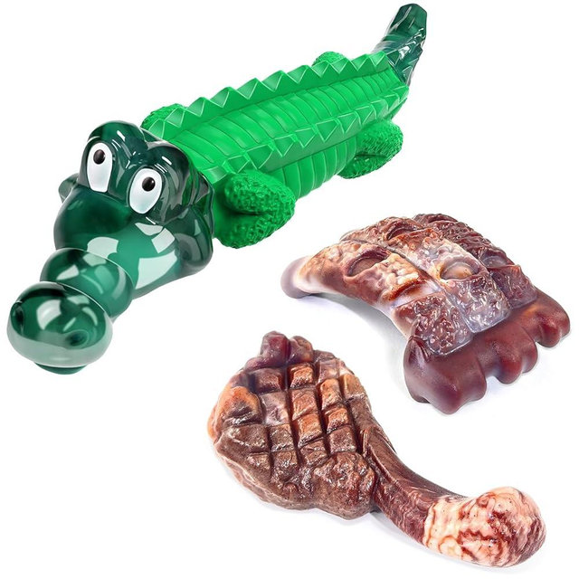 Fuufome Indestructible Dog Chew Toys for Aggressive Chewers - Heavy Duty Toys to Keep Large Dogs Busy