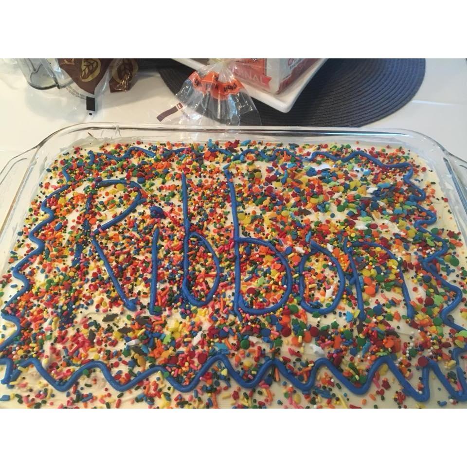 The time Jordan learned not to trust kids with sprinkles.