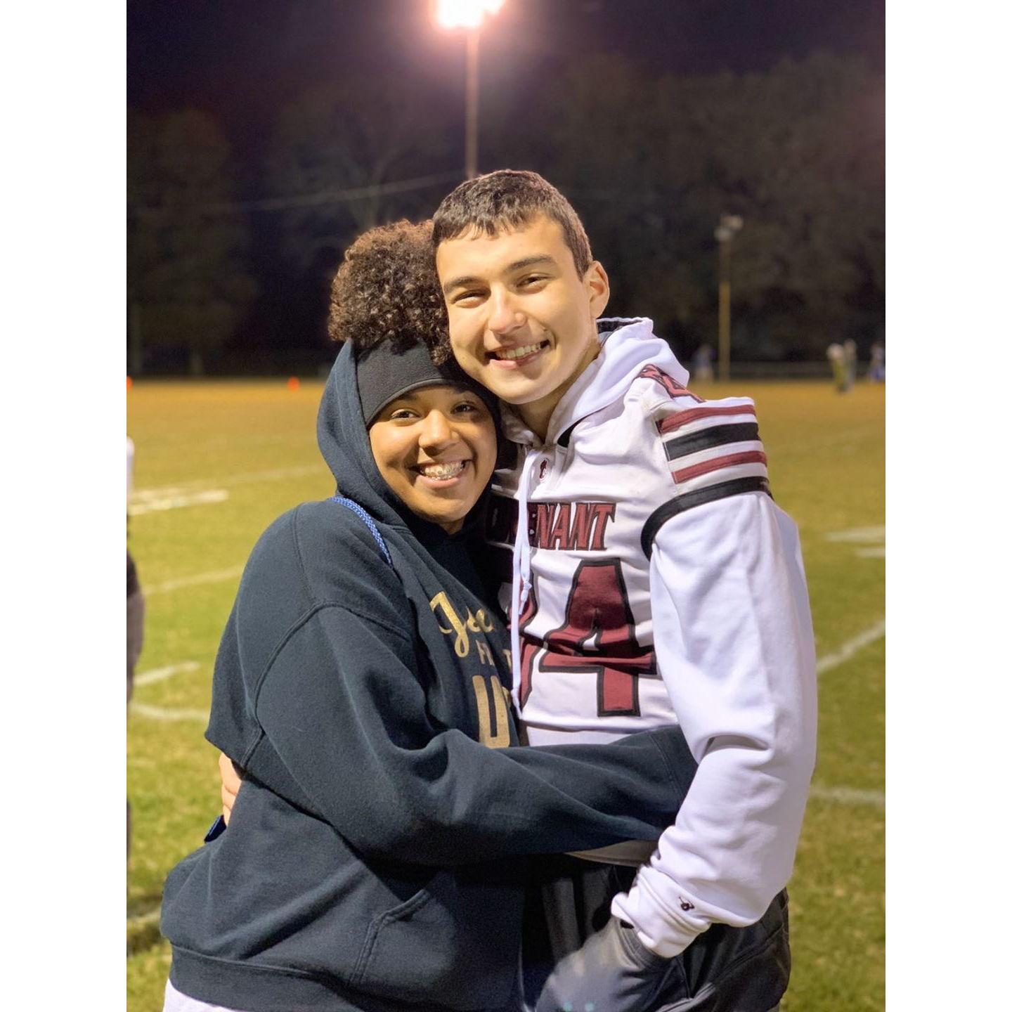 our last football game