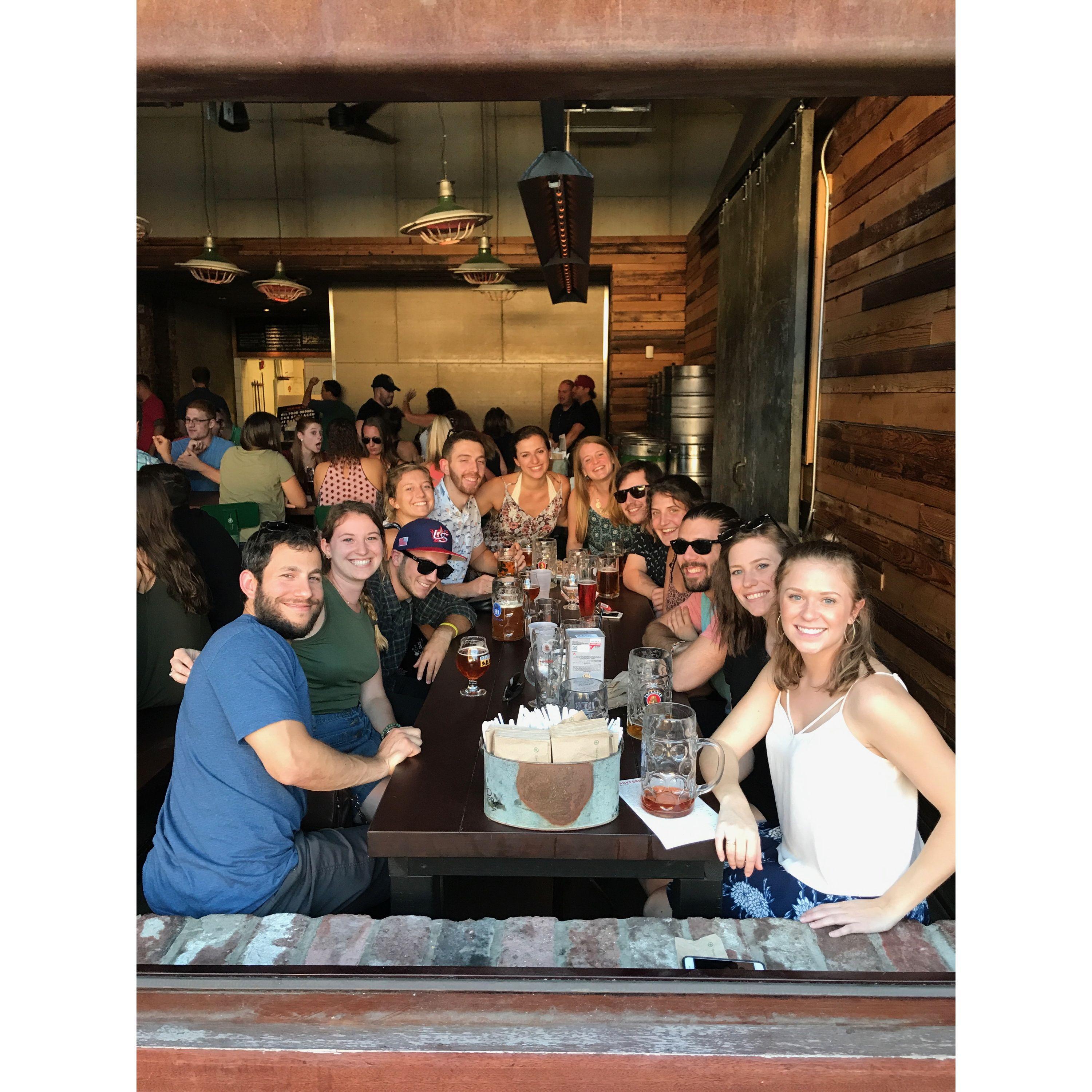 Friends! Beer!