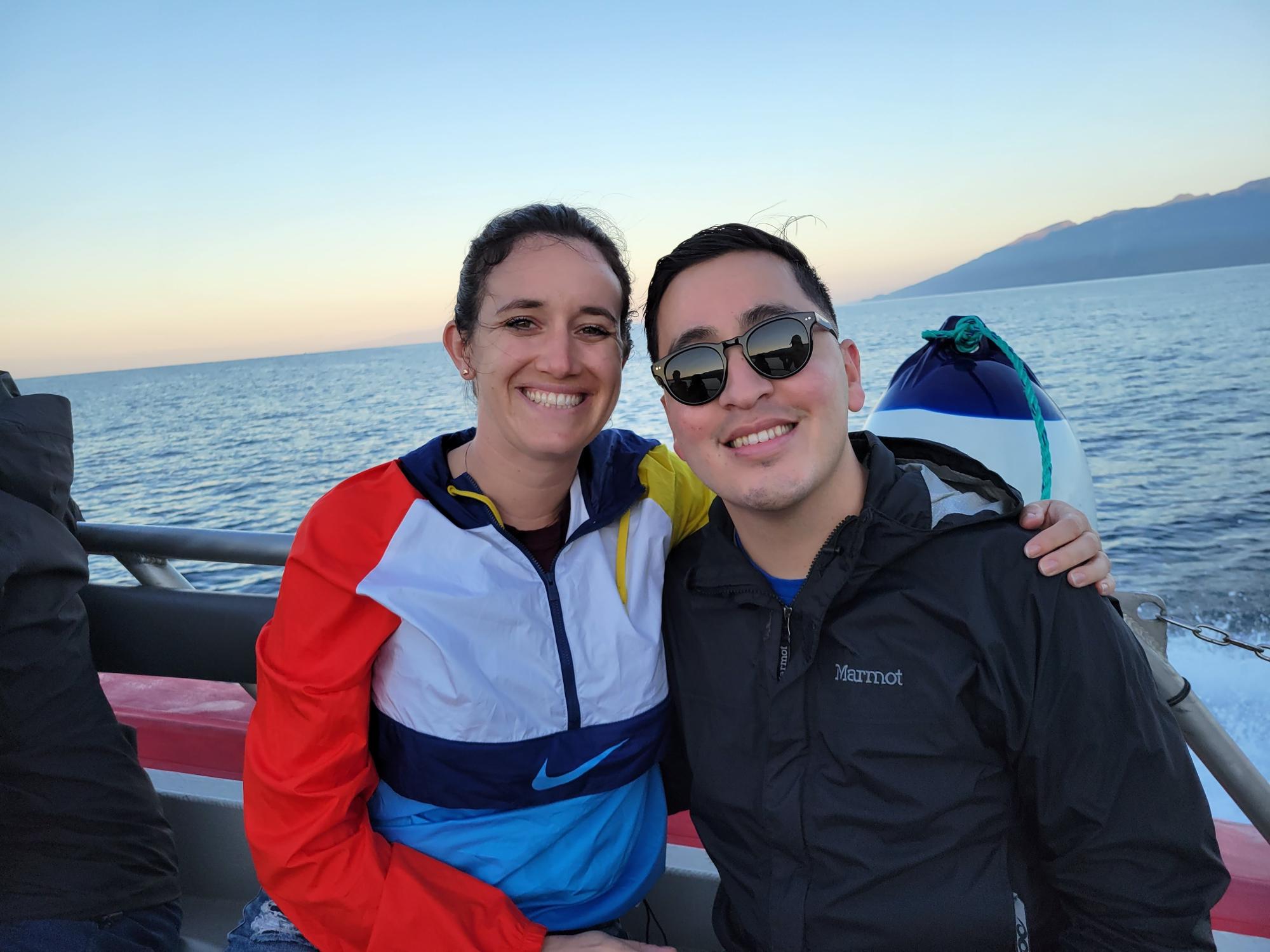 Cheesin' after our amazing snorkeling day trip on Maui, HI (not pictured, three whales cresting back-to-back-to-back)!