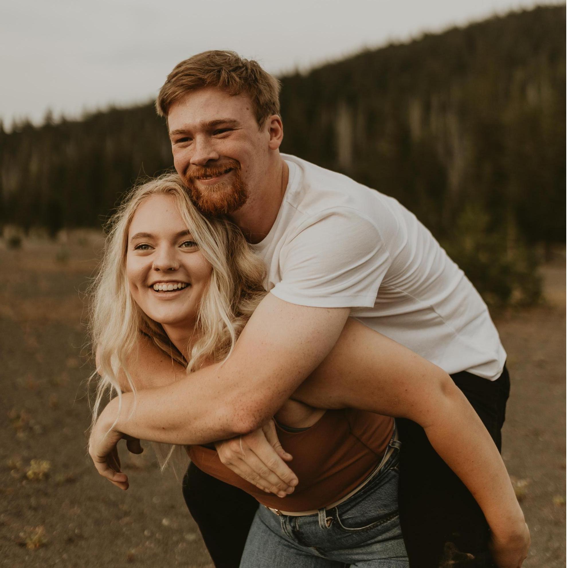 From our wonderful engagement photo shoot.