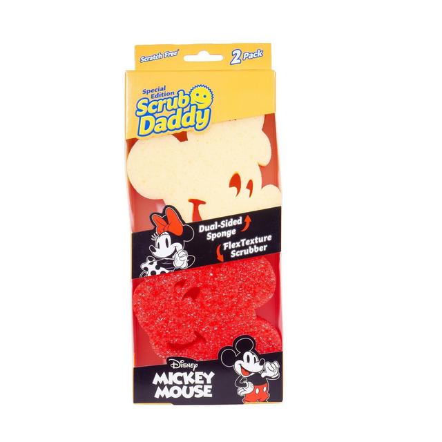 Scrub Daddy Disney Sponges Mickey & Minnie - 2ct