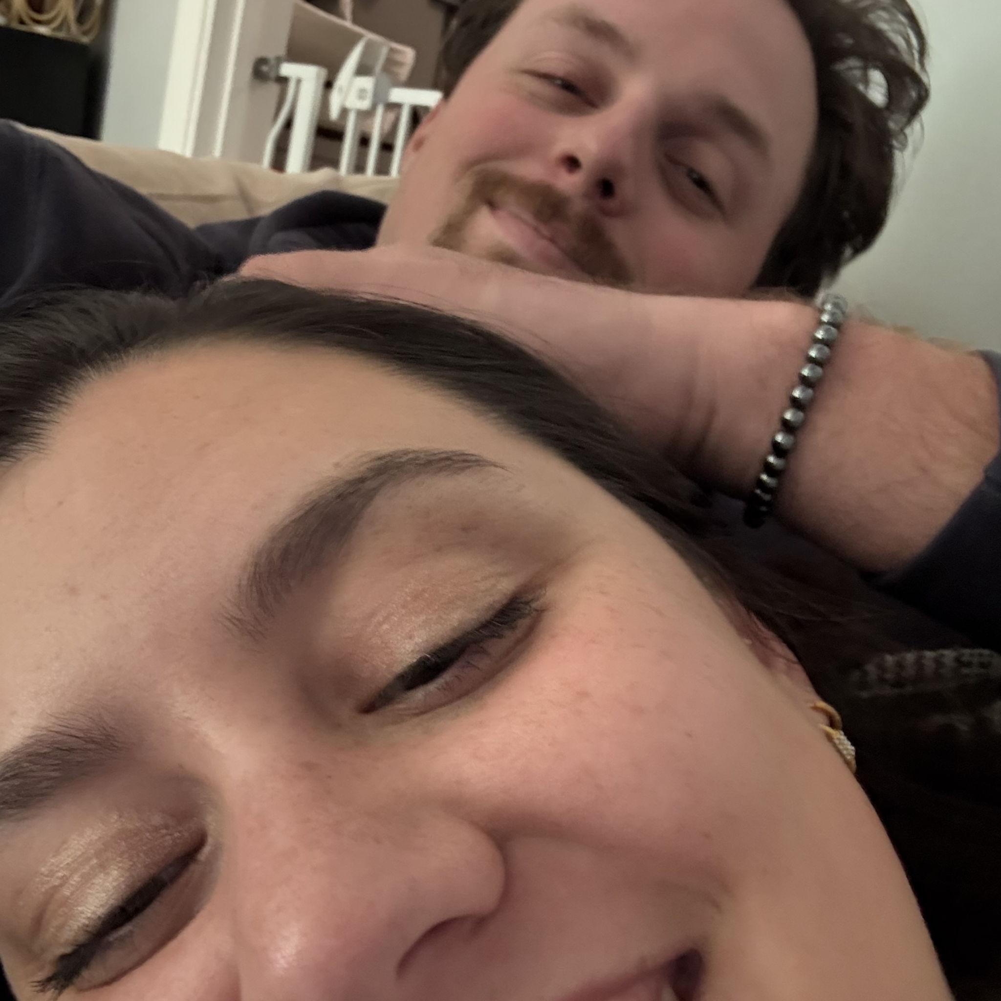 One of our favorite things is to take goofy candid pictures of each other.