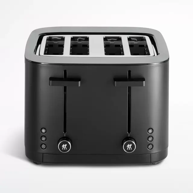 Zwilling ® Enfinigy Matte Black 4-Slice Toaster