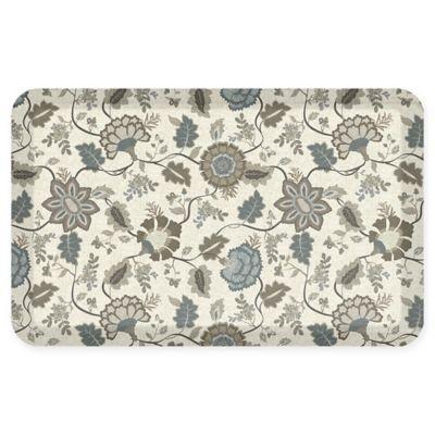 GelPro® Adelle 20" x 32" Anti-Fatigue Kitchen Mat in Blue