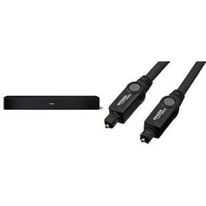 Bose Solo 5 TV Sound System and AmazonBasics Digital Optical Audio Toslink Cable - 6 Feet (1.8 Meters) Bundle