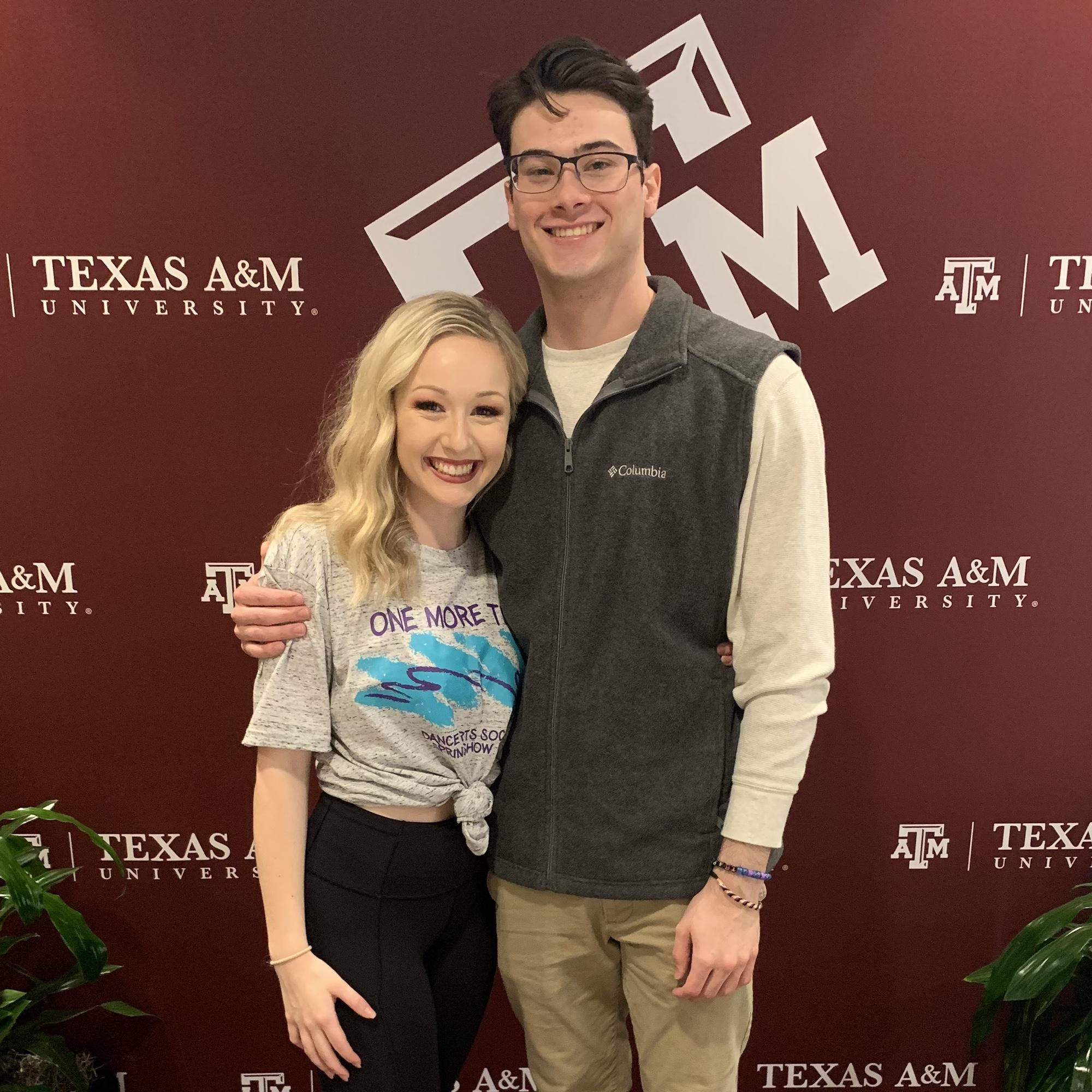 April 7th, 2019 - Dylan supporting Caitlin at a dance showcase in College Station, TX