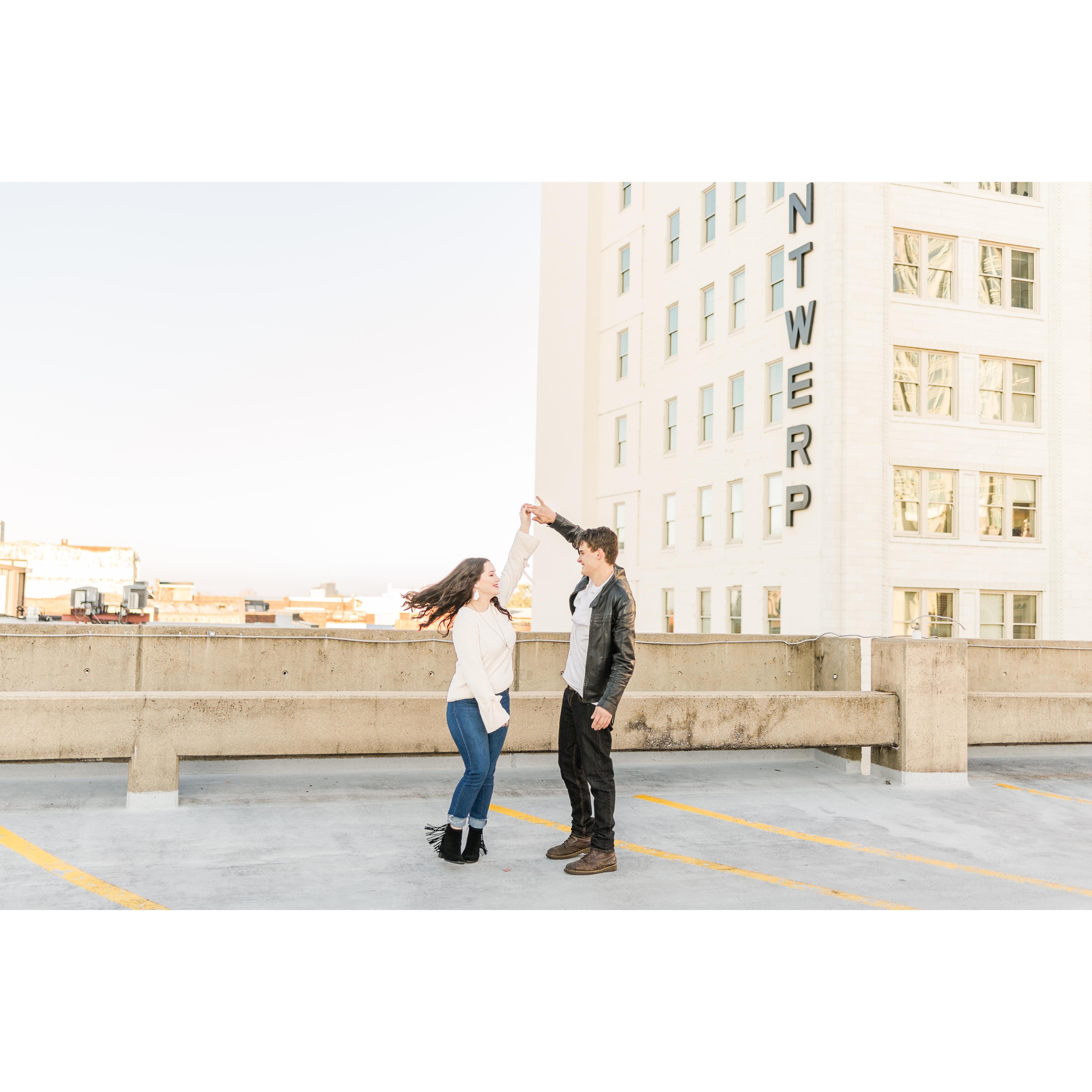 Our engagement session!