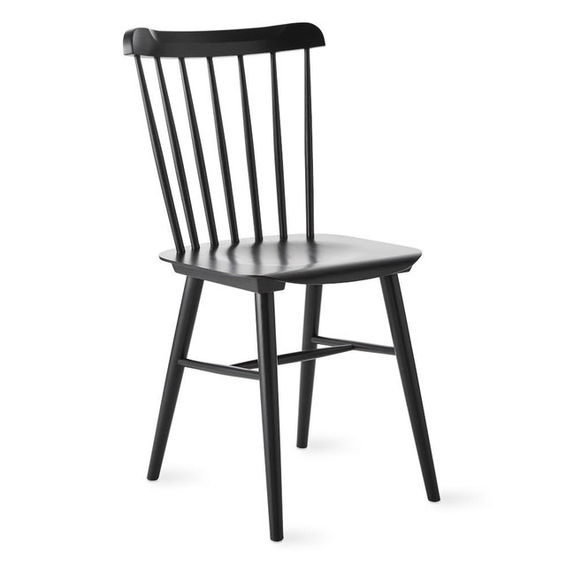 Ton Ironica Dining Side Chair, Black