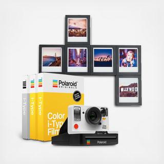 5-Piece Polaroid Originals OneStep 2 Camera & Magnaframe Bundle