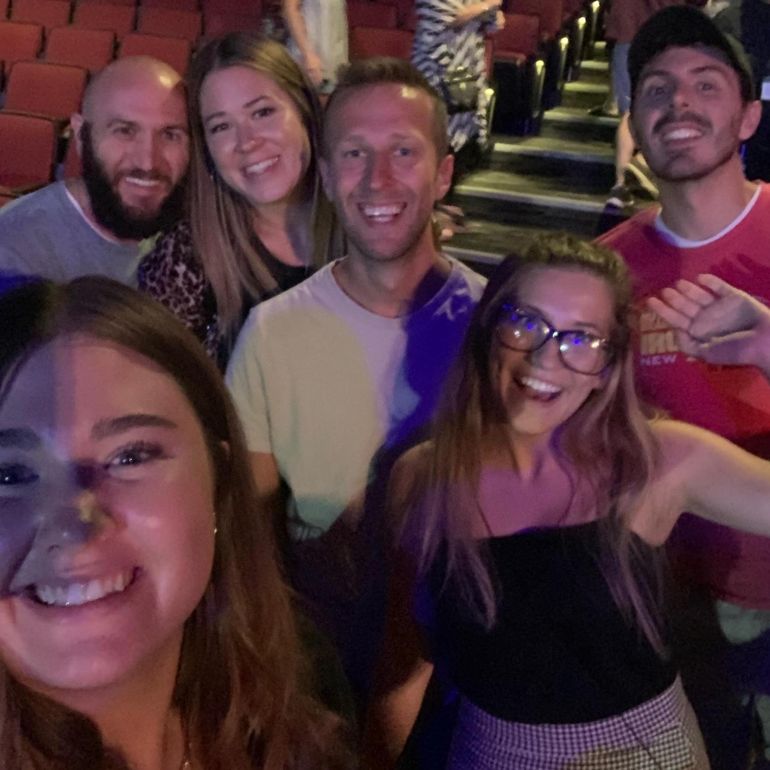 One Republic with friends in Vegas!
