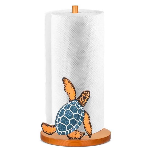 Turtle Paper Towel Holder - Beach House Decor Cute Paper Towel Holder Stand  Wood Sea Turtle Decor, Unique Kitchen Towel Holder Countertop Coastal Decor  for Home, Ocean Decor Sea Turtle Gifts for Women : : Home &  Kitchen