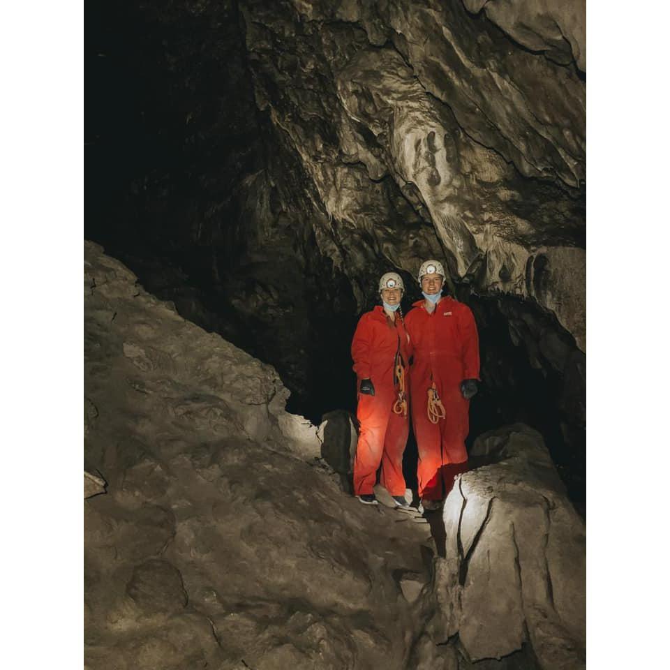 Caving in Canmore