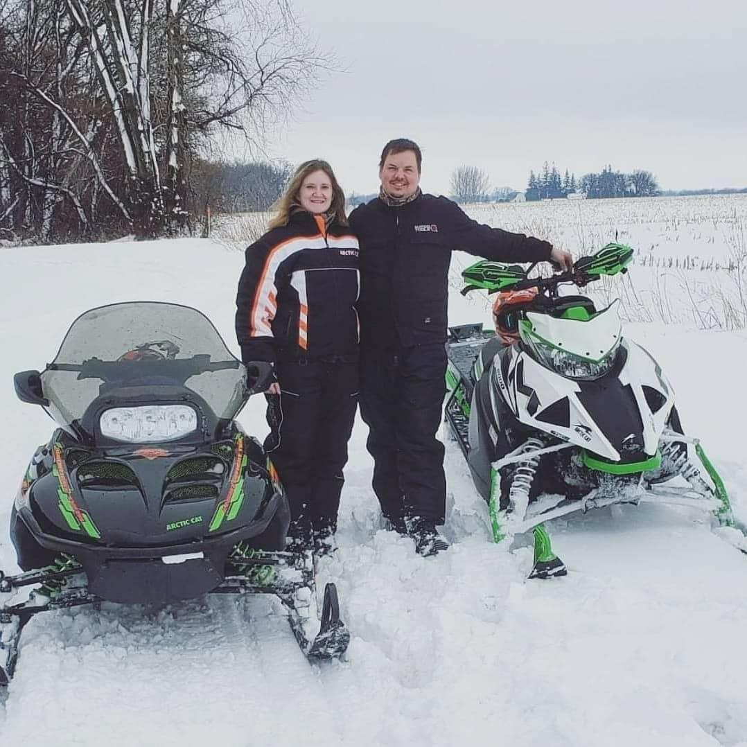 Fun in the snow.