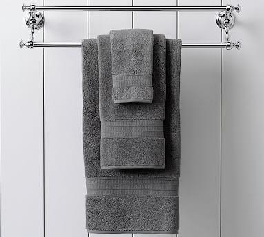 Hydrocotton Organic Towels, Hand Towel, Flagstone