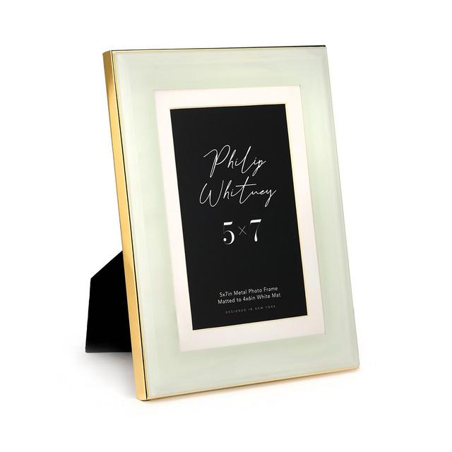 Philip Whitney Vera Metal Picture Frame, 5" x 7"