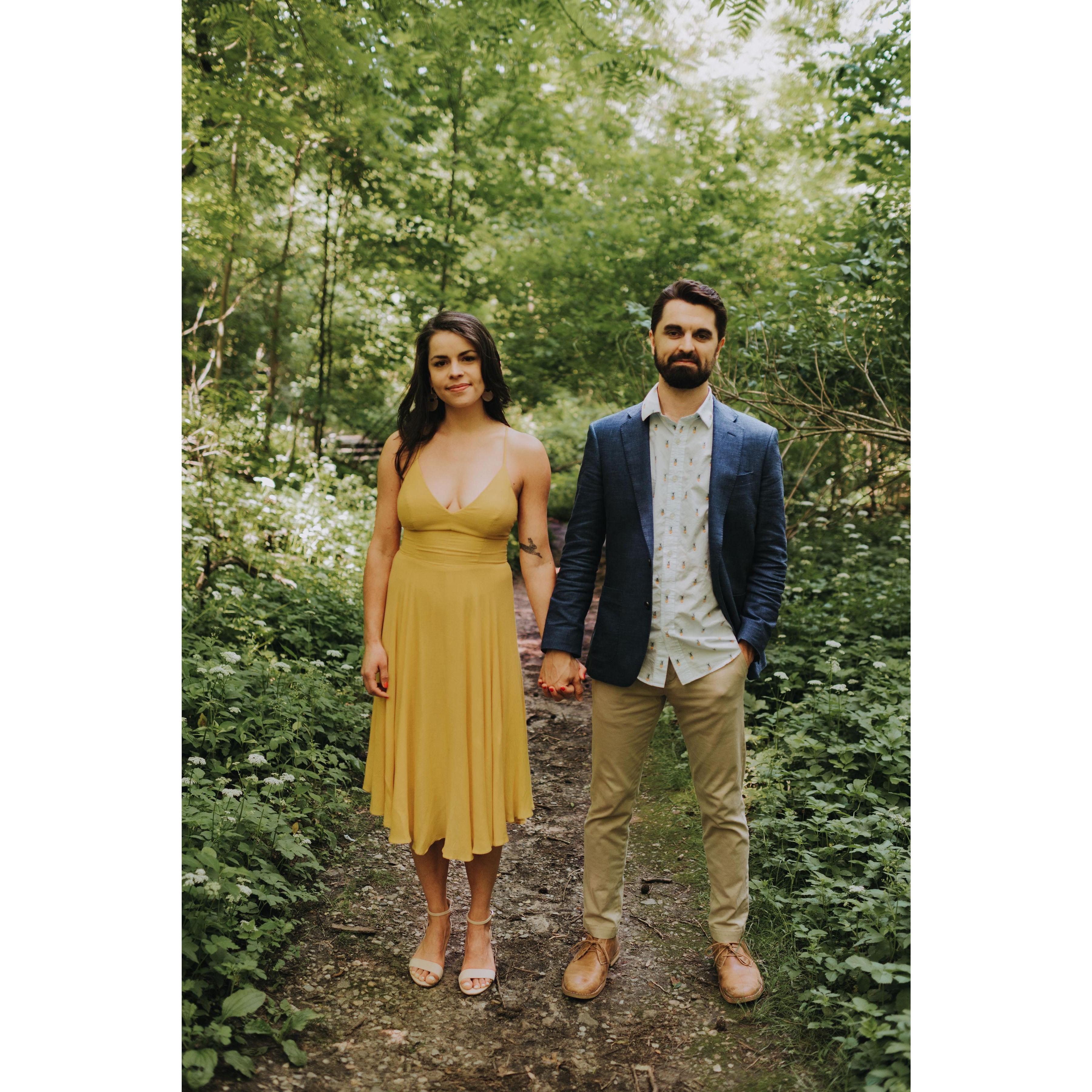 Engagement shoot w/ @hellocaitcarr. Prospect Park, Brooklyn.