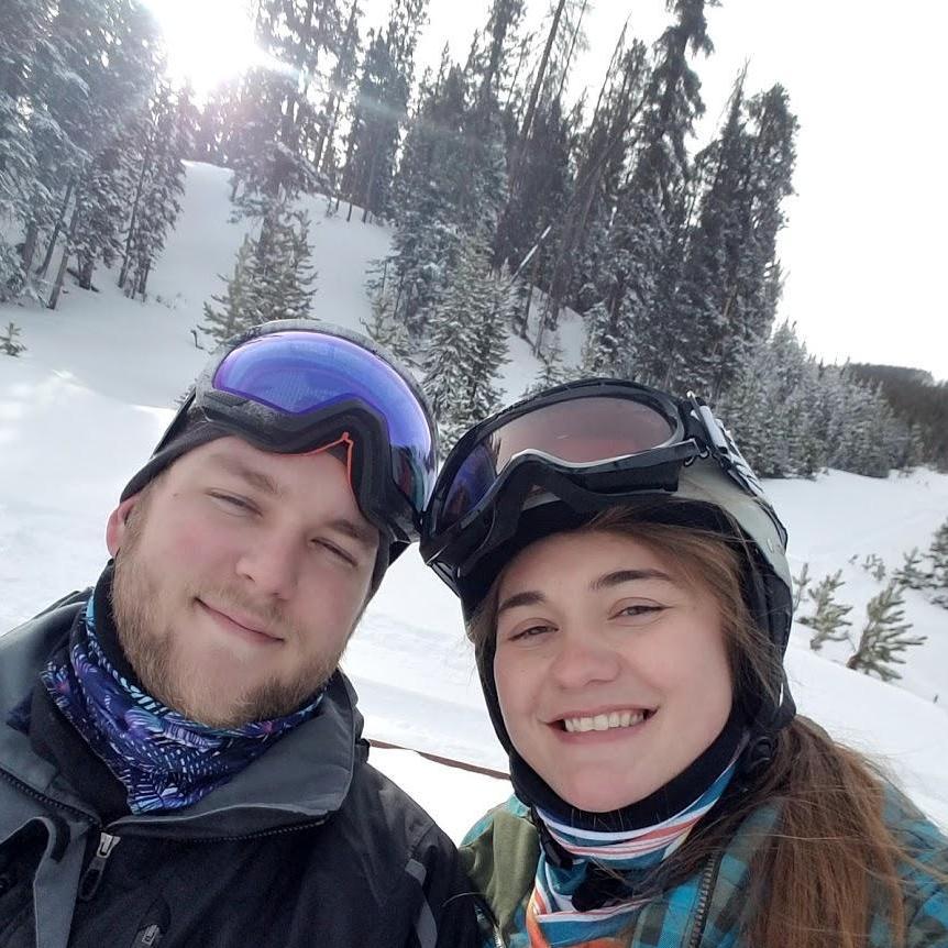 We look forward to improving our ski abilities together as a married couple!