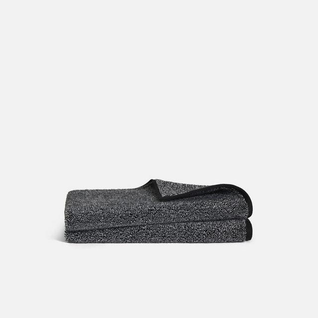Super-Plush Hand Towels - Marled Black