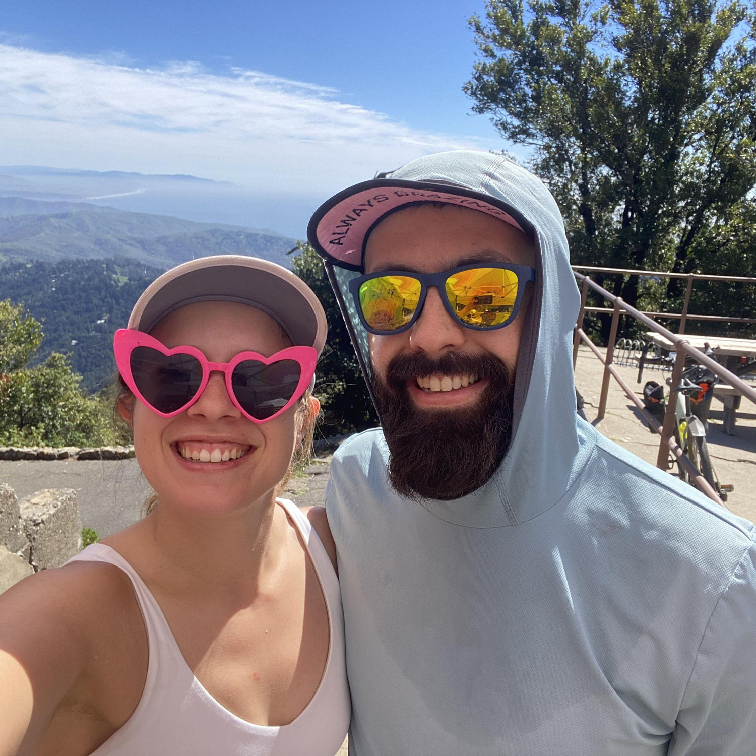 Volunteering at an aidstation for the BigAlta 100k in Marinwood, CA