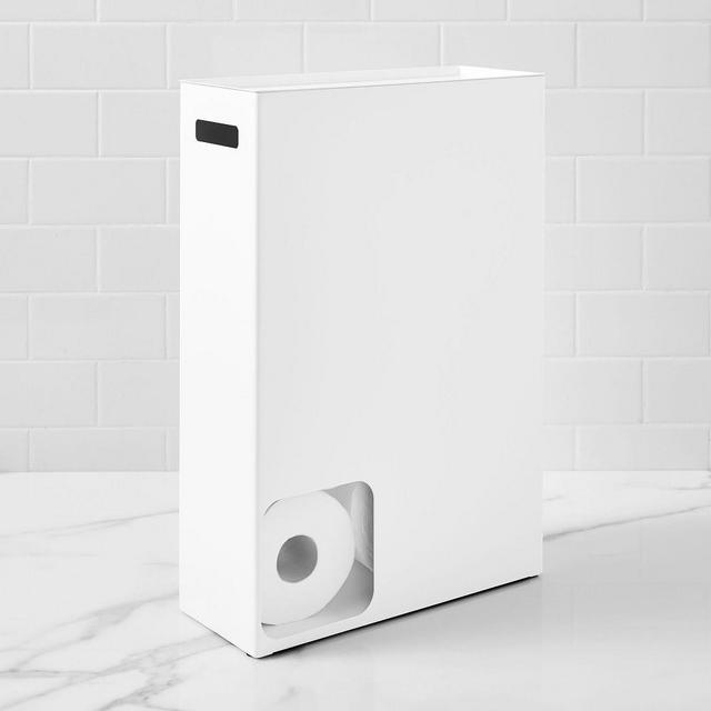 Toilet Paper Stocker, White