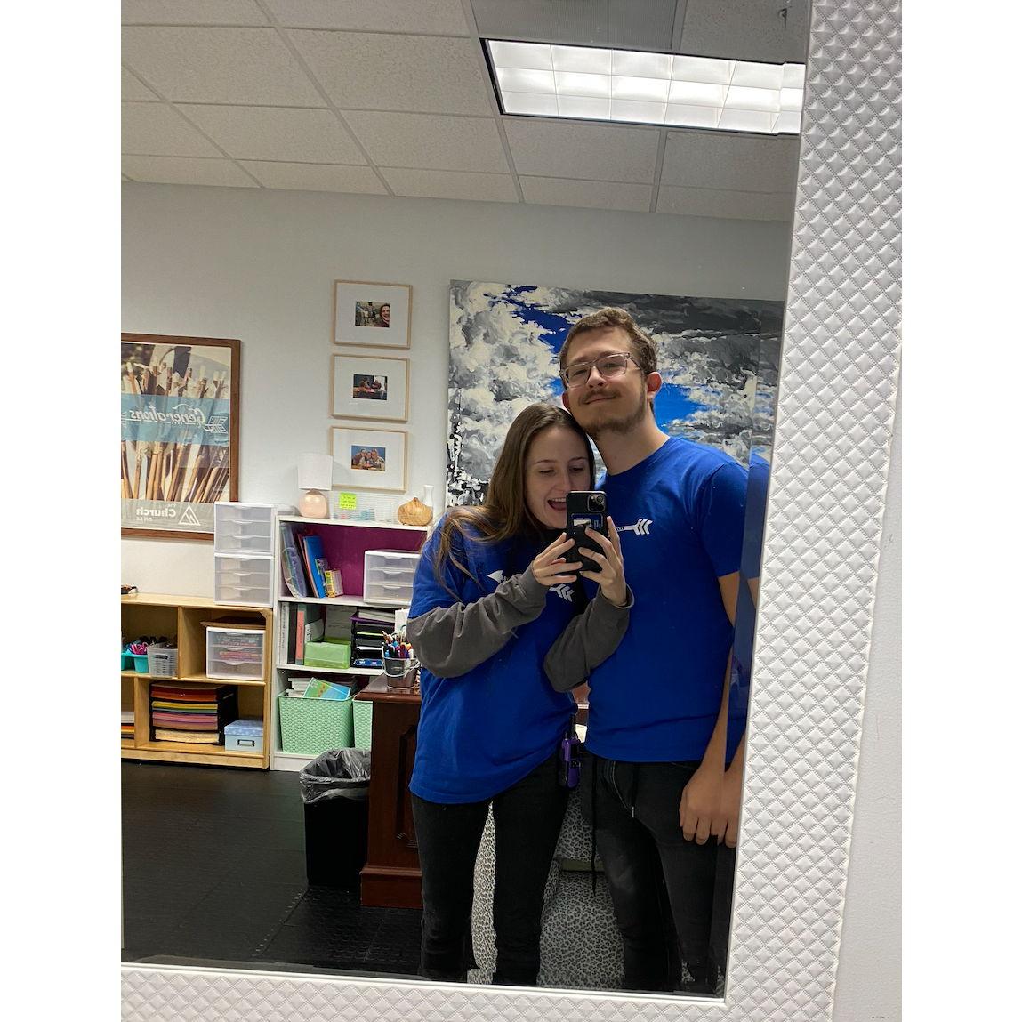 Serving together in Kids Ministry
