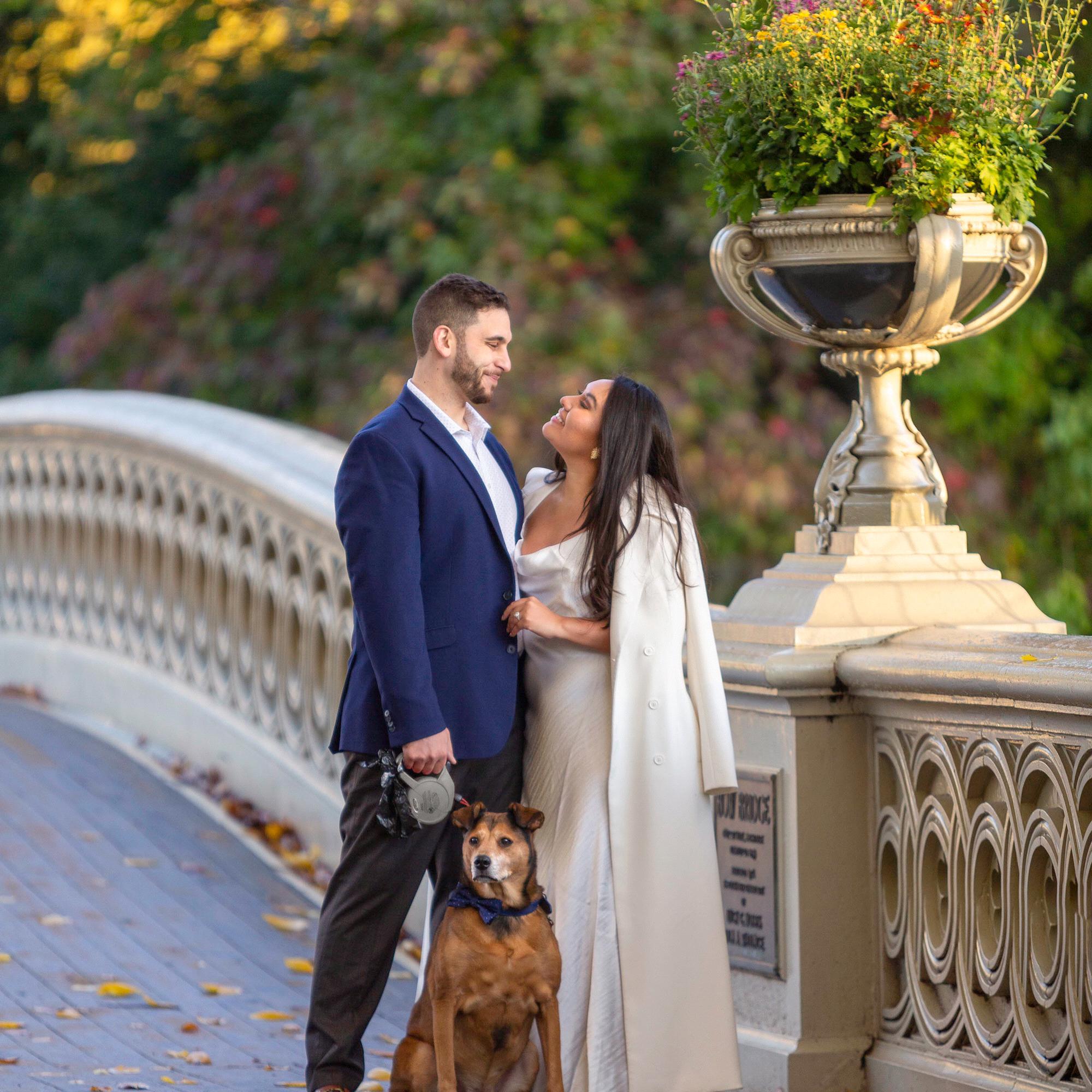 Engagement Photos in Central Park