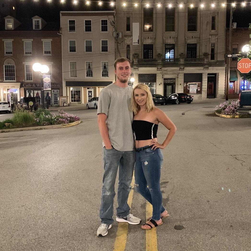 One of our first photos taken!