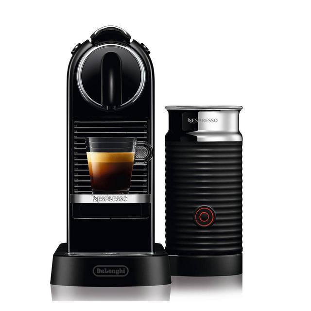 Nespresso Citiz & Milk Espresso Maker Black by DeLonghi