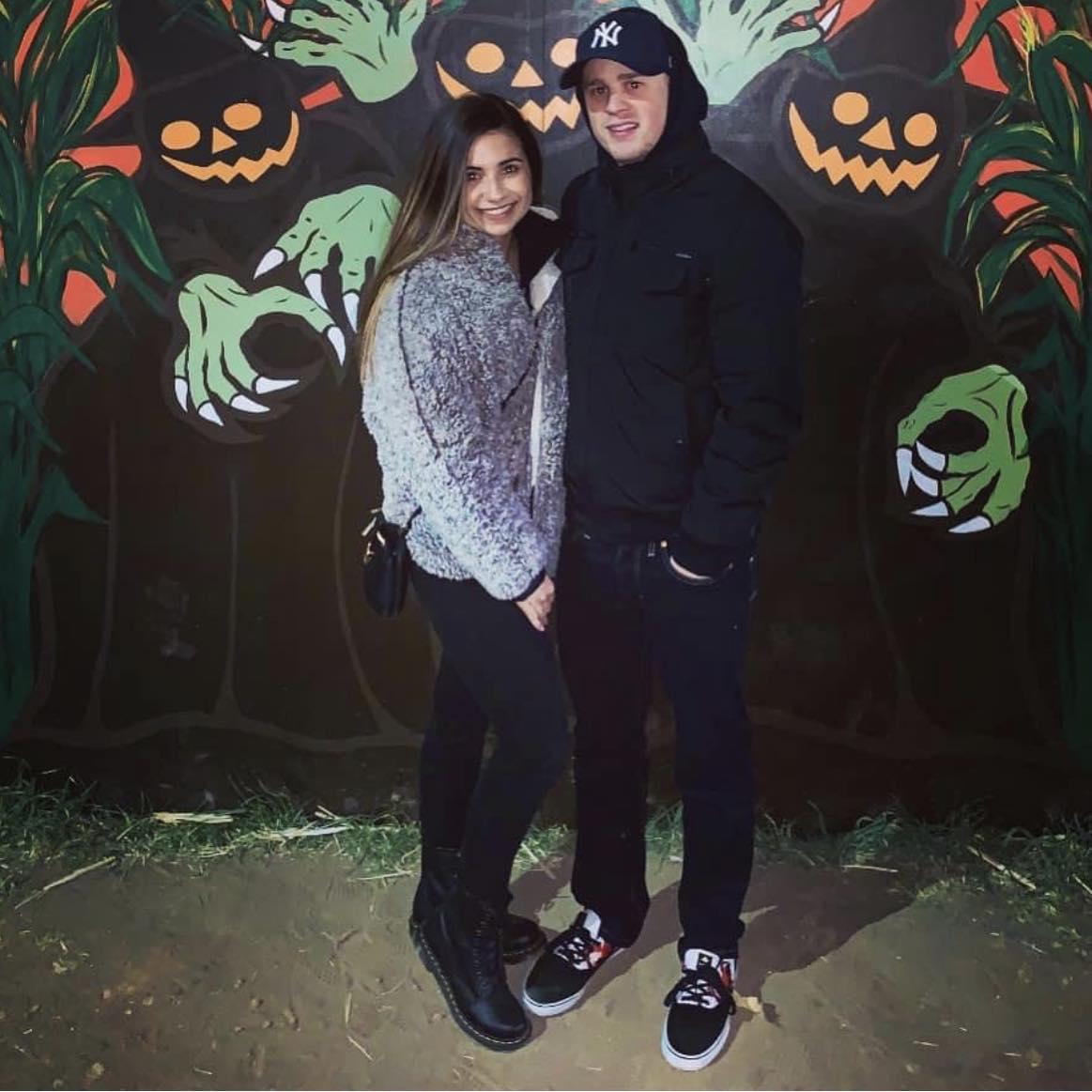 At this pumpkin patch in Reno, we got on a bus and shot zombies with paintball guns.