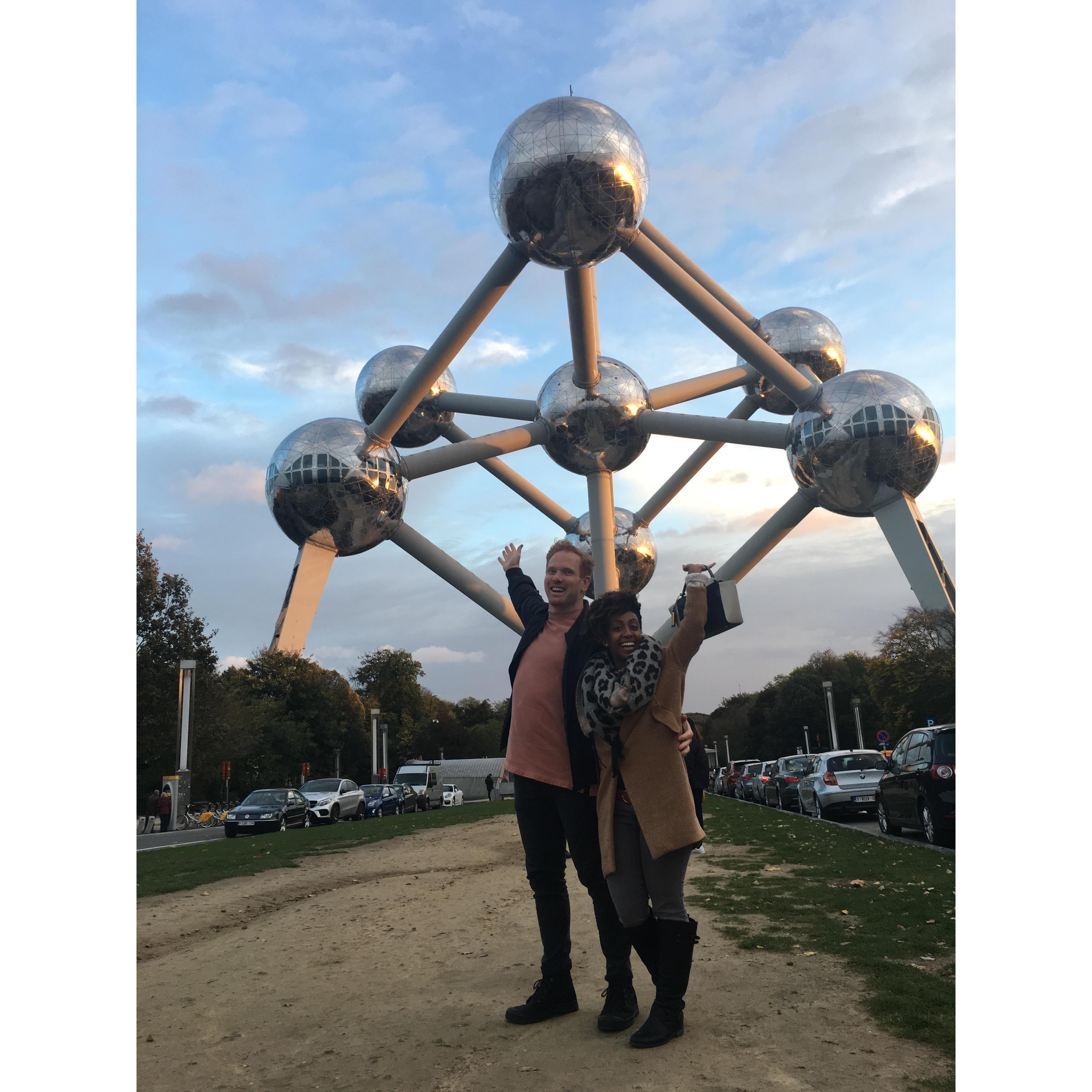 No Trip is Complete Without a Visit to the Atomium - Brussels, Belgium - October 2017
