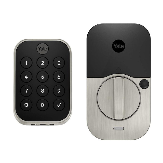 Assure Lock 2, Key-Free Keypad Lock with Wi-Fi, Satin Nickel