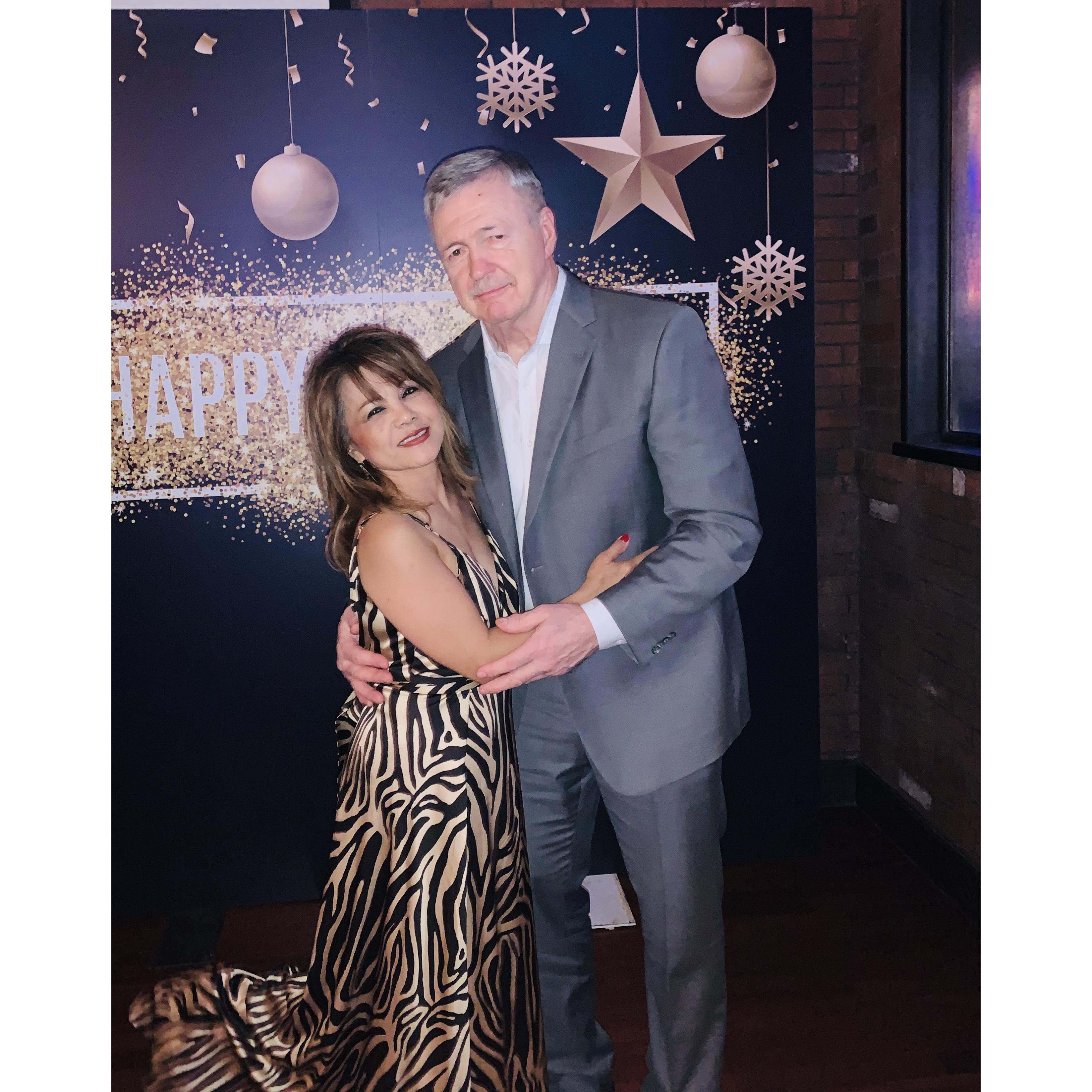 Our first New Year's Eve celebration!