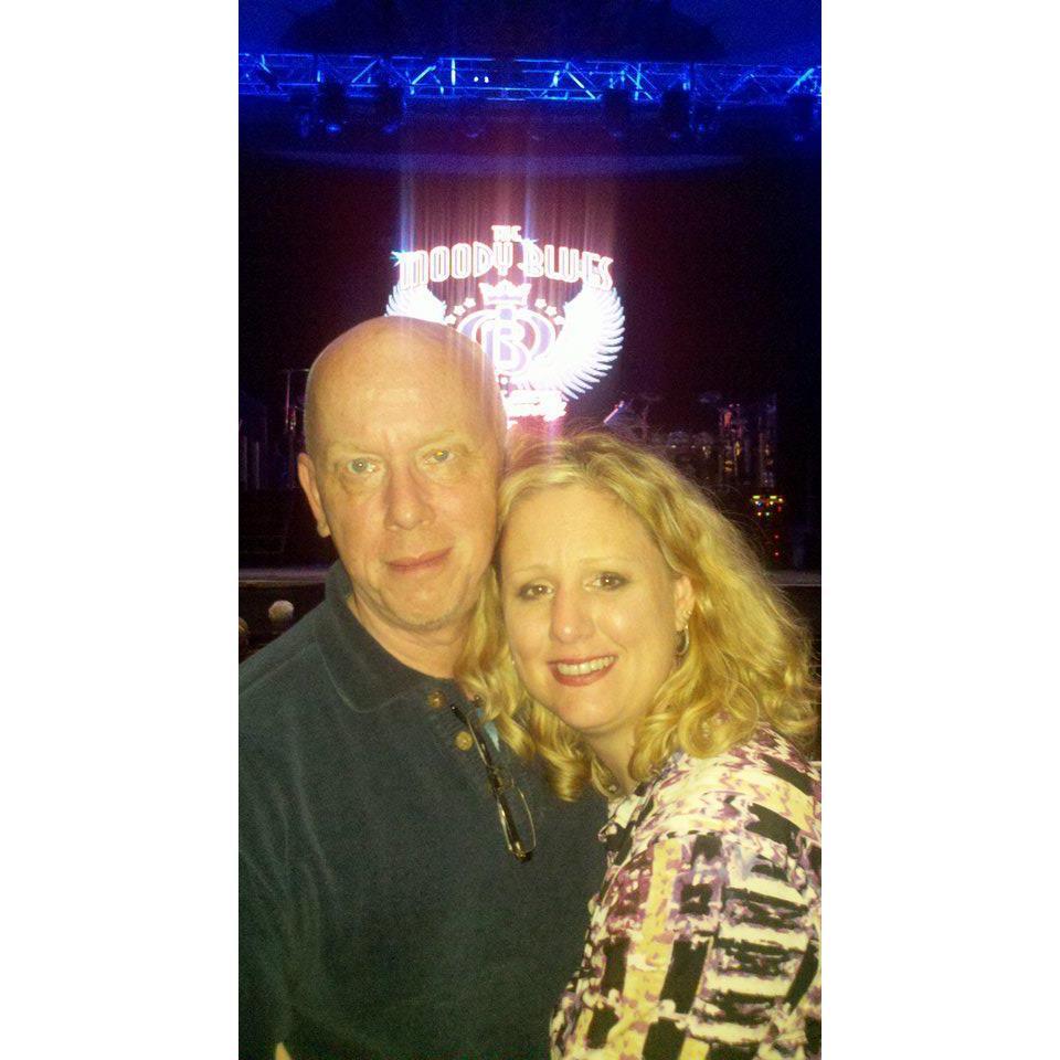 Moody Blues concert at DAR Constitution Hall April, 2012