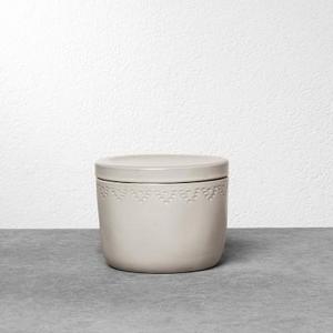 Stoneware Storage Canister Small - Cream - Hearth & Hand™ with Magnolia