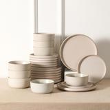 Earth & Clay Amber 24-Piece Dinnerware Set, Service for 8