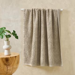 Maze Solid Texture Bath Towel