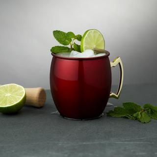 Rustic Holiday Moscow Mule Mug
