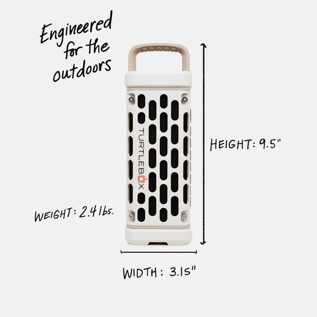 Turtlebox- Ranger - White