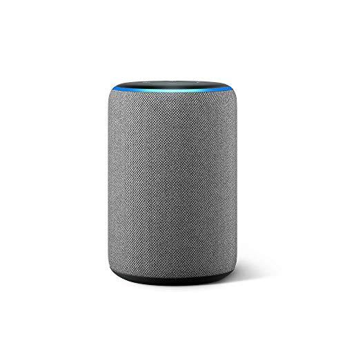 All-new Echo (3rd Gen) - Smart speaker with Alexa - Heather Gray
