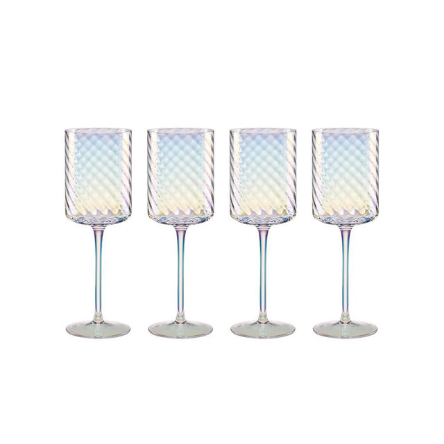 Lenox 897499 Tuscany Classics Iridescent Set of 4 Glasses - Red Wine