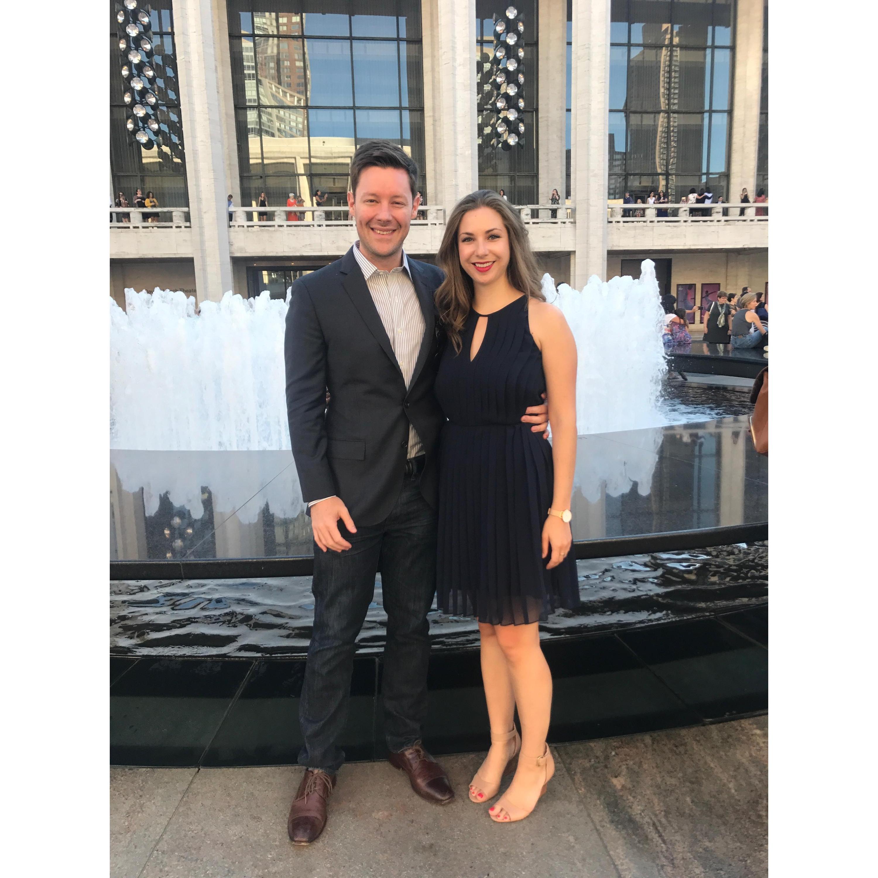 Date Night at Lincoln Center NYC