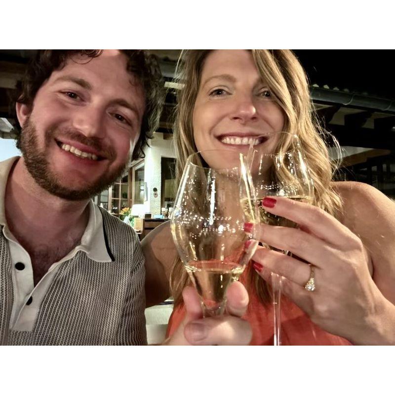 Our engagement dinner - Mallorca Spain