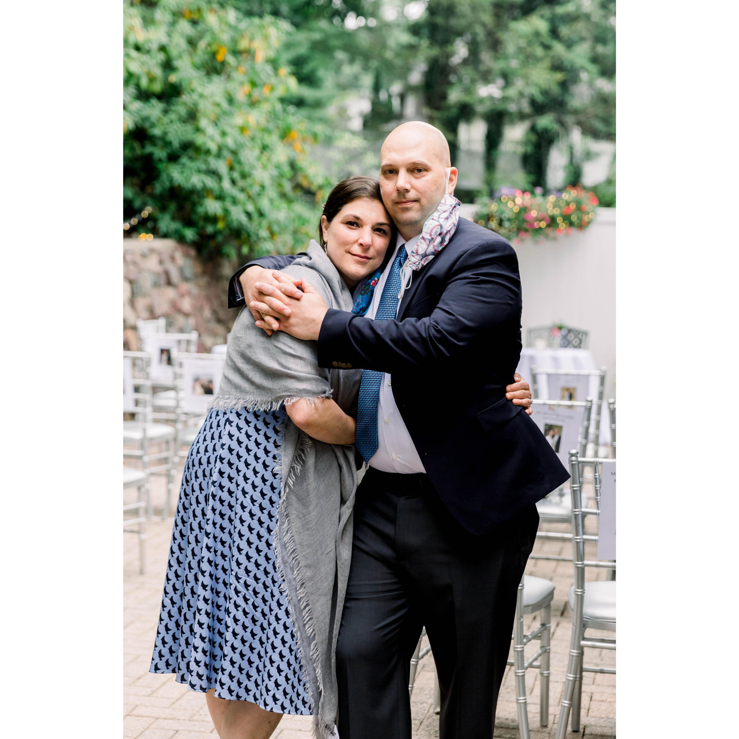 Fun fact, Lauren and Scott got married here ten years ago! They had a beautiful winter wedding.