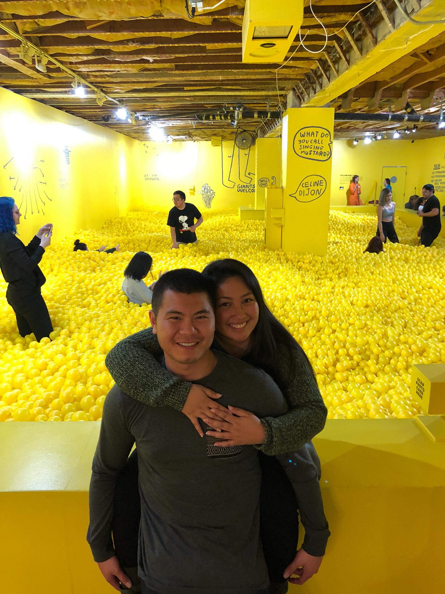 Color Factory with the Leong Ohana.