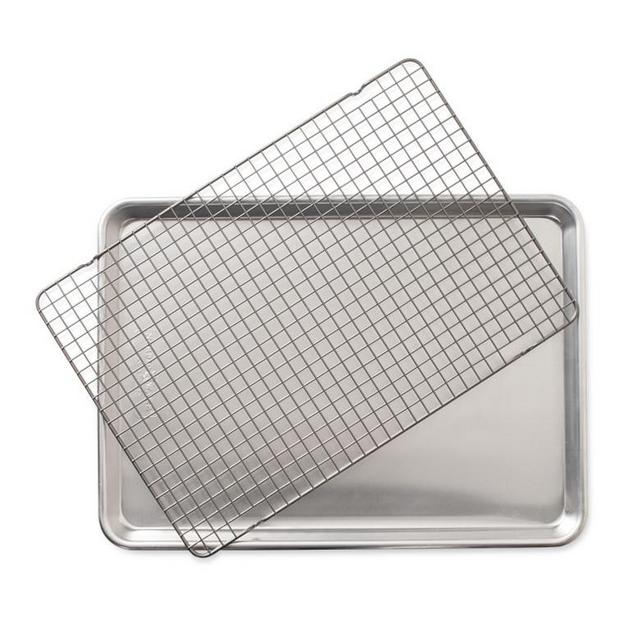 Naturals® Half Sheet with Oven-Safe Nonstick Grid