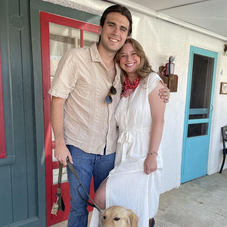 Visiting the C.S. Ranch in New Mexico.